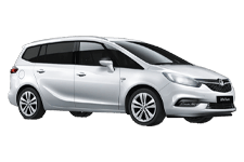 Car Hire Barrow-in-Furness - Vauxhall Zafira 7-Seater - Minibus hire Barrow-in-furness